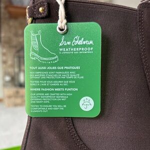 Sam Edelman Chocolate Weatherproof Boots